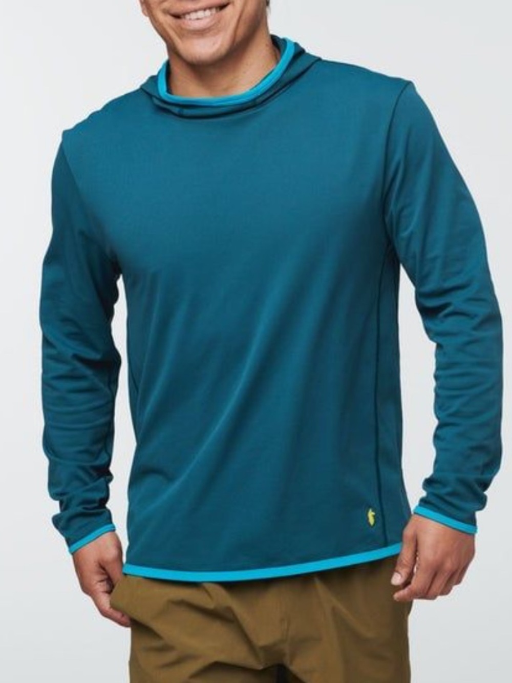 NWT Cotopaxi Sombra Sun Hoodie Men's Large - Deep Ocean UPF 50+